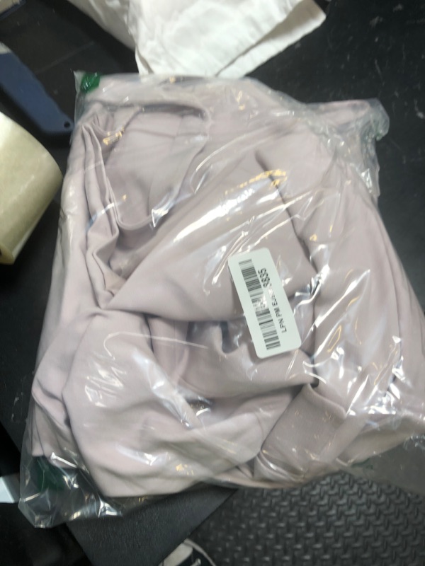 Photo 1 of The Drop Women's Ren Wrap Front Belted Blazer, Lilac Marble, Large