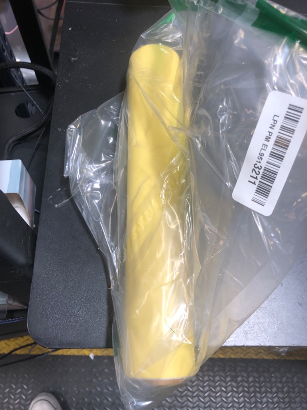 Photo 1 of FunStick Bright Yellow Wallpaper Stick and Peel for Kids Bedroom Matte Yellow Contact Paper Peel and Stick Yellow Wallpaper Self Adhesive Thick Removable Wall Paper for Cabinet Desk Drawers 12" x 200"