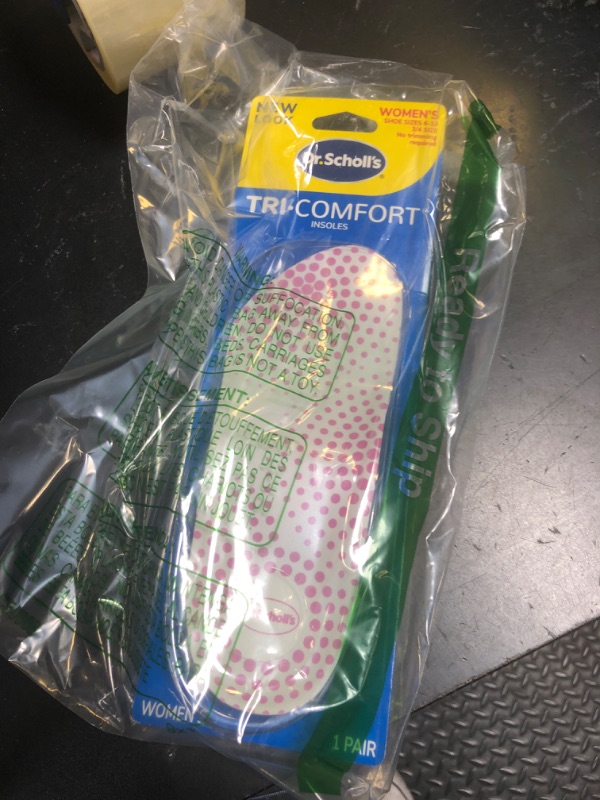 Photo 1 of Dr. Scholl's Tri-Comfort Insoles - for Heel; Arch Support and Ball of Foot with Targeted Cushioning (for Women's 6-10)