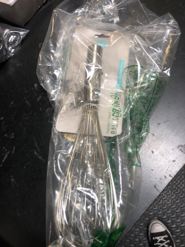 Photo 1 of Martha Stewart Richburn 12" Stainless Steel Balloon Whisk - Satin Finish (Pack of 1)