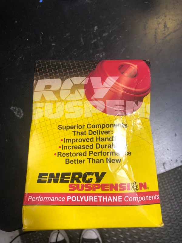 Photo 1 of Energy Suspension ENERGY SUSPN Energy Suspension 8.10104R Steering Rack Bushing Set