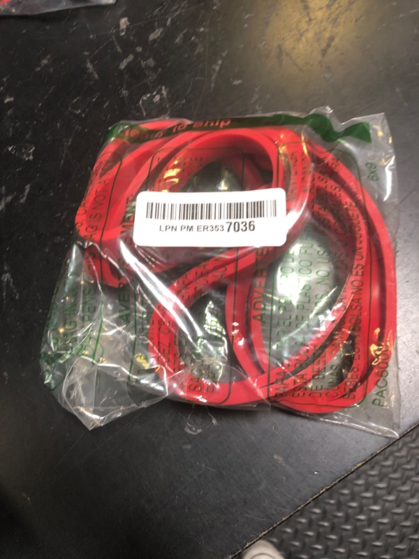 Photo 1 of ROSAPOAR Resistance Band Pull up Band Fitness Exercise Bands Natural Latex for Workout Body Stretch Powerlifting Band Fitness Sport Training at Home/The Gym - Red