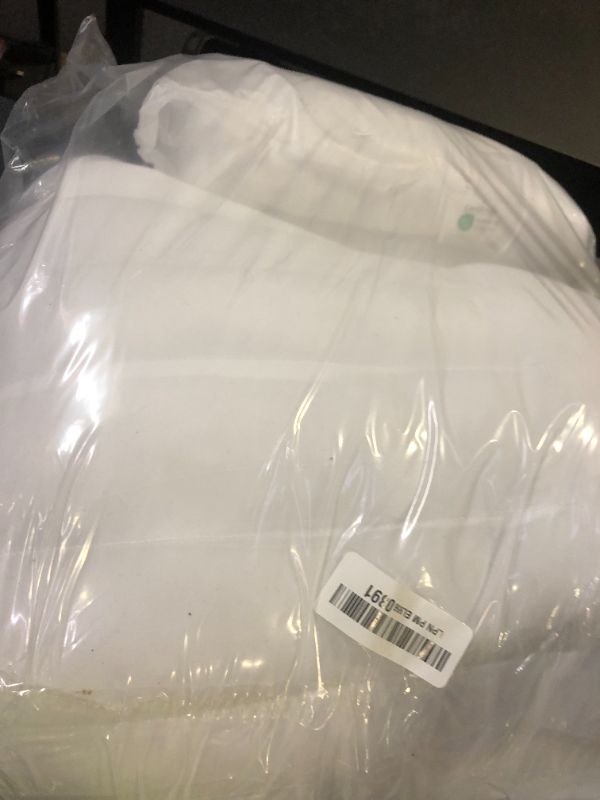 Photo 1 of Ultra Flat Thin Pillows for Sleeping Queen Size Set of 2 Pack, 2-1/2" High Slim Bed Pillow for Back Stomach Sleepers Down Alternative Filling Hypoallergenic White 18x30 in