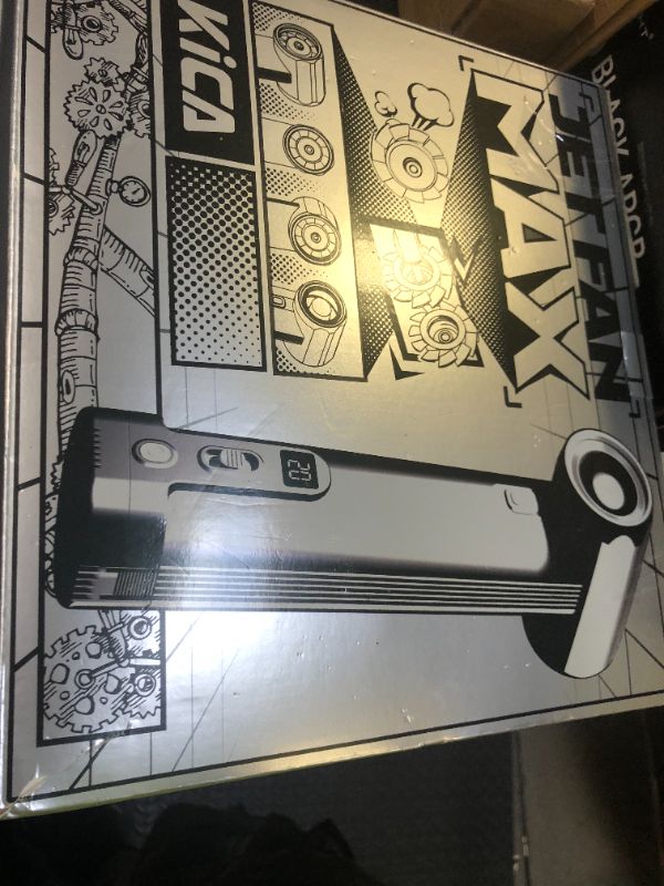 Photo 1 of Kica Car Blower - 390CFM, 205MPH Car Dryer, 6 x 4000mAh Batteries, Turbo Boost, Smart Display, Cordless Air Blower for Car Detailing, Lawn Care, Snow Removal - Jet Fan MAX