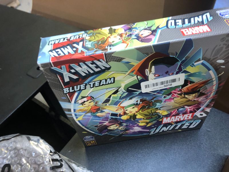 Photo 1 of CMON Marvel United X-Men Blue Team Expansion | Tabletop Miniatures Game | Strategy Game | Cooperative Game for Adults and Kids | Ages 14+ | 1-7 Players | Average Playtime 40 Minutes | Made by CMON