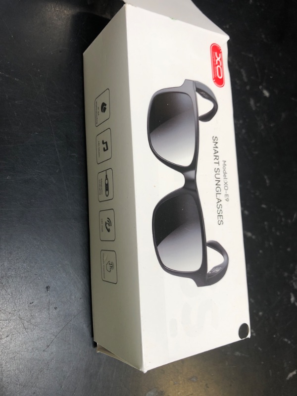 Photo 1 of Smart Bluetooth Glasses,Built-in Mic & Speakers,Smart Wireless Headphone Sunglasses for Men and Women,Athletic/Outdoor UV Protection and Voice Control,Unisex(Black)
