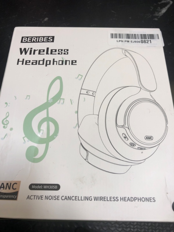 Photo 1 of Wireless Over Ear Headphones Black 