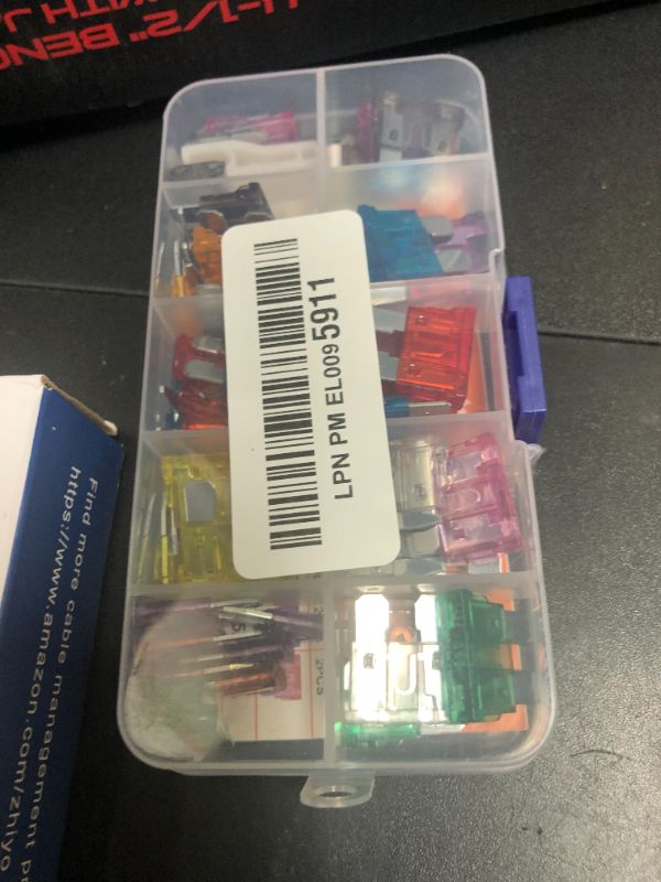 Photo 1 of JOREST 60Pcs Car Fuse Assortment Kit - Replacement for Car/RV/Truck/Motorcycle(2Amp 3A 5A 7.5A 10A 15A 20A 25A 30A 35A 40A) - 30 Mini Blade Fuses Automotive + 30 Standard Auto Fuses + Fuse Puller