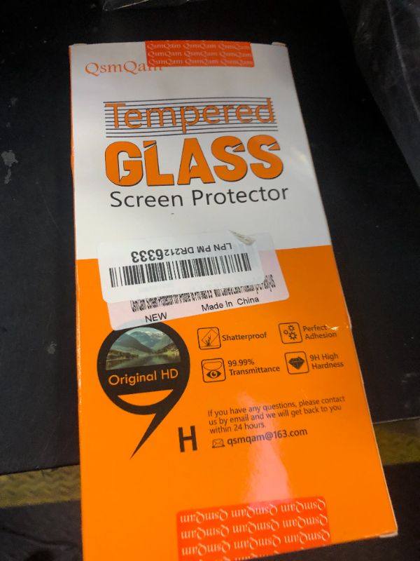 Photo 1 of QsmQam for iPhone 16 Pro Max Screen Protector + Camera Lens Protector, [Military Grade Shatterproof], Ultra Top 9H+ Tempered Glass, Full Coverage Screen, with Automatic Dust Removal [2+2 Pack]