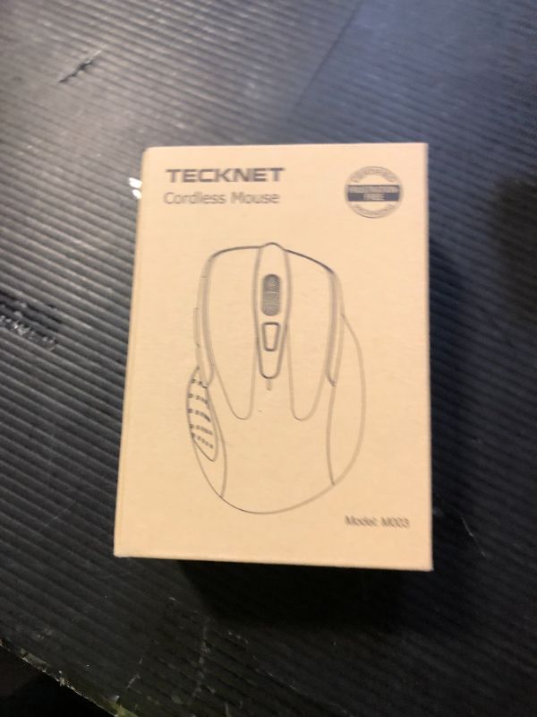 Photo 1 of TECKNET Wireless Mouse for Laptop, Silent Mouse Quiet Click, Computer Mouse Wireless, 6 Adjustable 4000 DPI Computer Mice - Purple