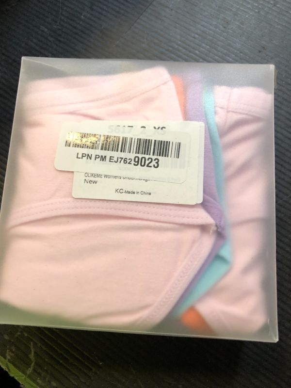 Photo 1 of OLIKEME Womens Underwear Soft Cotton Hipster Panties Low Rise No Show Briefs Stretch Ladies Full Coverage Panties 6 Pack