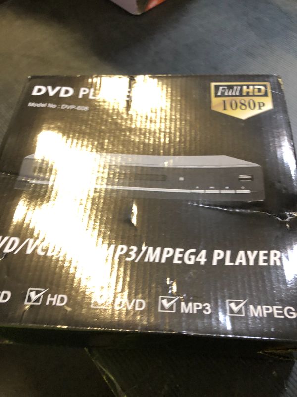 Photo 1 of DVD Players for TV with HDMI,Plays All Regions and Formats,CD Player for Home,Support 1080P Video/CD/DVD/VCD/JPEG/USB, Remote, HDMI and RCA Cables Included