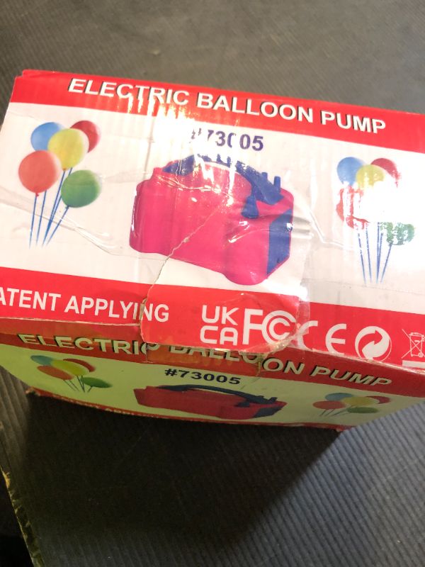 Photo 1 of Growsun Balloon Pump Electric, Balloon Inflation Pump 110V 600W Portable Automatic Dual Nozzle Inflator with Tying Tools for Birthday Gender Reveal Baby Shower Party Decorations