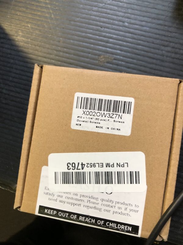 Photo 1 of #6 x 1-1/4" (100 pcs) Flat Head Sheet Metal Screws, 304 Stainless Steel (18-8), Phillips Drive, Self Tapping, Corrosion Resistant Screws for Wood, Sheet Metal and More