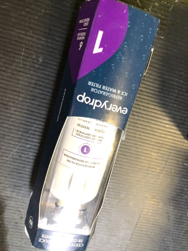 Photo 1 of everydrop by Whirlpool Ice and Water Refrigerator Filter 1, EDR1RXD1, Single-Pack , Purple
