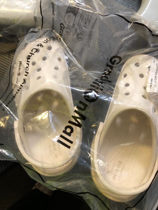 Photo 1 of Crocs Unisex-Child Baya Clog, White, 10 Toddler