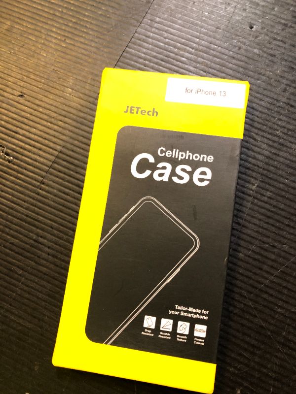 Photo 1 of JETech Silicone Case for iPhone 13 6.1-Inch, Silky-Soft Touch Full-Body Protective Phone Case, Shockproof Cover with Microfiber Lining (Black)