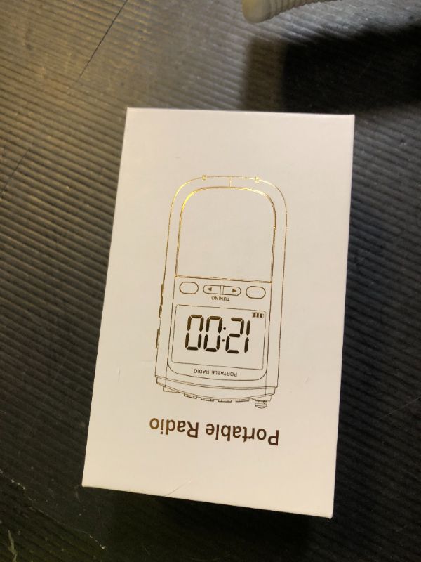 Photo 1 of AM FM Walkman Radio:900mAh Rechargeable Portable Transistor Pocket Radio with Best Reception Digital Tuning, LCD Screen,Stereo Earphone Jack, Sleep Timer and Alarm Clock for Jogging,Walking Grey
