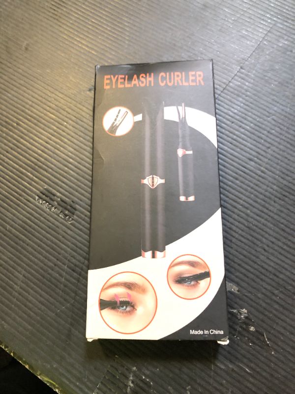 Photo 1 of Heated Eyelash Curler, 2-in-1 Clip-Type Design, 3 Temperature Modes, USB Rechargeable Electric Eyelash Curler, Natural Curling 24H Long-Lasting Curl, Black 1