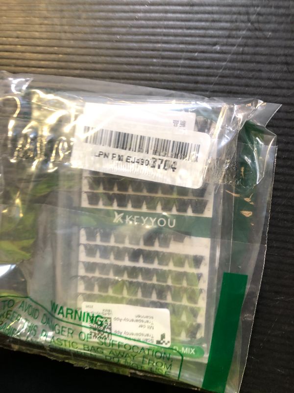 Photo 1 of Lash Clusters 96pcs Individual Lashes Y01 D Curl 8-18MIX Cluster Lashes KEYYOU Volume Wispy Lash Extension Soft&Comfortable Easy DIY at Home(Y01,D-8-18MIX)