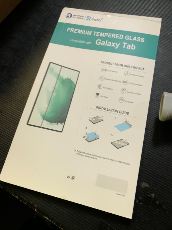 Photo 1 of AACL 2 Pack Tempered Glass for Samsung Galaxy Tab S10 Ultra/Tab S9 Ultra/Tab S8 Ultra Screen Protector (14.6 Inch), [Bubble-Free][Anti-Scratch][Case-Friendly]