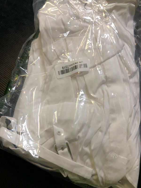 Photo 1 of Theory Women's Short Sleeve Volume Skirt Dress, White