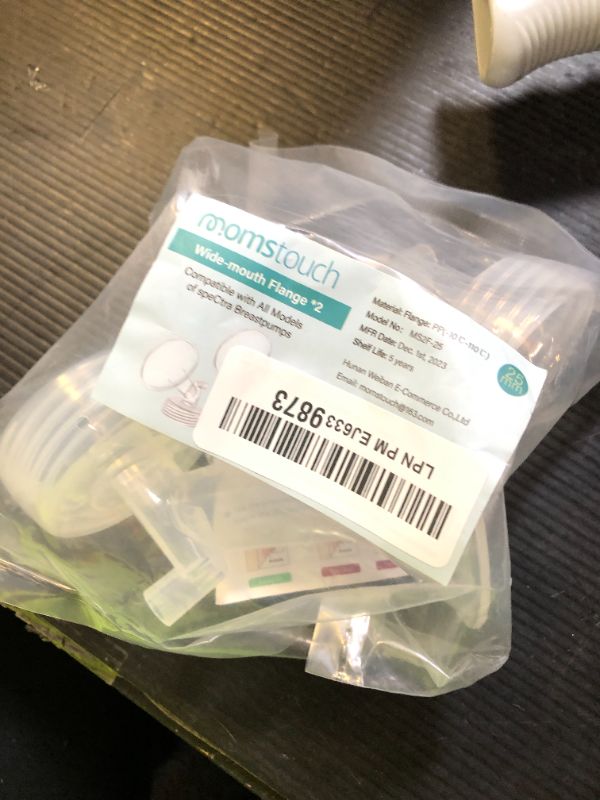 Photo 1 of Momstouch 25mm Flange Compatible with Spectra S1 S2 9 Plus Synergy Gold Breastpump Replacement to Spectra Pump Parts and Spectra Flange; Not Original; Replaces Spectra Shield