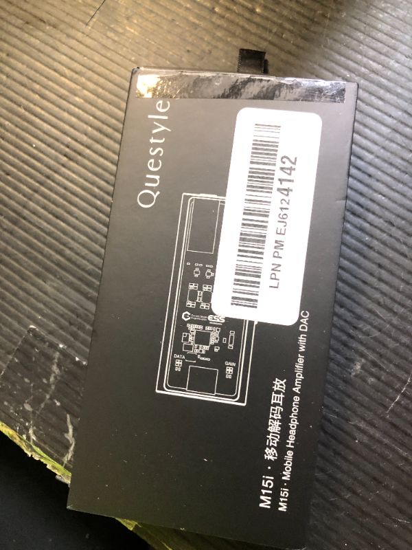 Photo 1 of Questyle M15i Headphone Amplifier [MFi Certified] Portable USB DAC Amps with 4.4mm and 3.5mm Dual Outputs Supports PCM 768kHz/DSD512 High Resolution Lossless for Smartphones/PC/Laptops