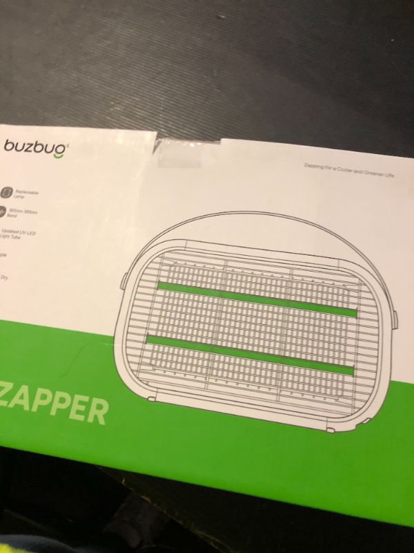 Photo 1 of Buzbug LED Bug Zapper Indoor, 10 Years Lifespan Lamp Sustainable Less Power, Durable High-Voltage Electric Mosquito Zapper, Fly Trap Mosquito Trap, Fly Killer Fly Zapper -MA015B