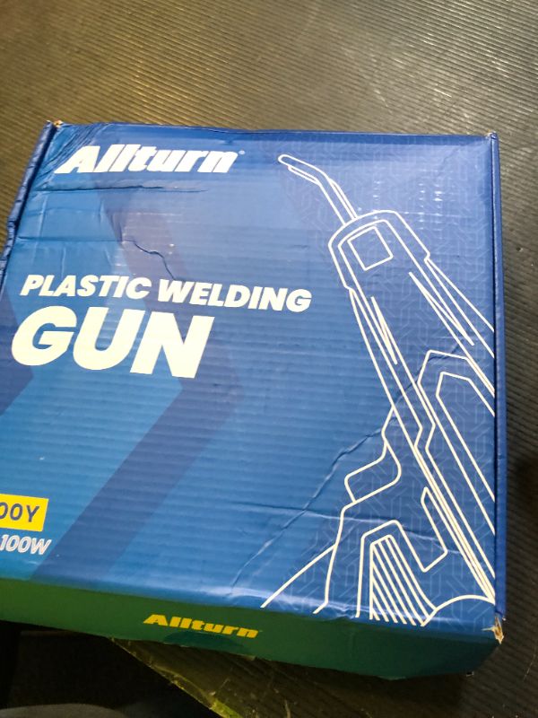 Photo 1 of Allturn Upgraded Plastic Welder, 2 in 1 Plastic Welding Kit, Hot Staples Weld Gun, Car Bumper Repair Kit for Most Plastics, Patent Number D970324(Yellow)