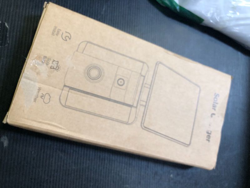 Photo 1 of QIBOX Solar Charger Compatible with Battery Doorbell (2024 Release), Waterproof Continuously Solar Panel, Adjustable Panel, Only for USB-C Port Video Doorbell, Not for Other Port