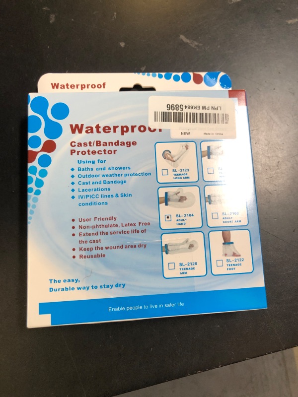 Photo 1 of UpGoing Waterproof Hand Cast Covers for Shower Bath, Adult Watertight Wrist Protector Resuable Wound Bandage Sleeve Bag for Broken Hand, Fingers, Surgery, Burns[2025 Upgrade]