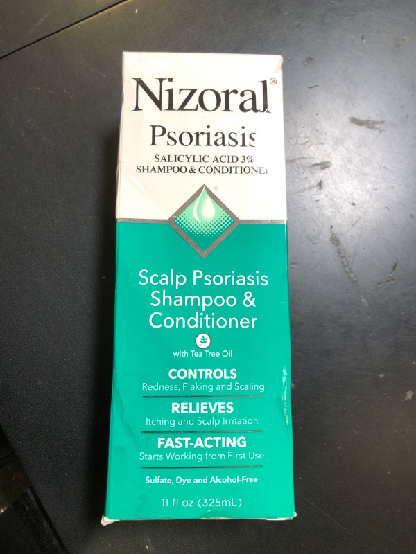 Photo 1 of Nizoral Psoriasis Shampoo & Conditioner - Effective Scalp Psoriasis Treatment, 11 Ounce