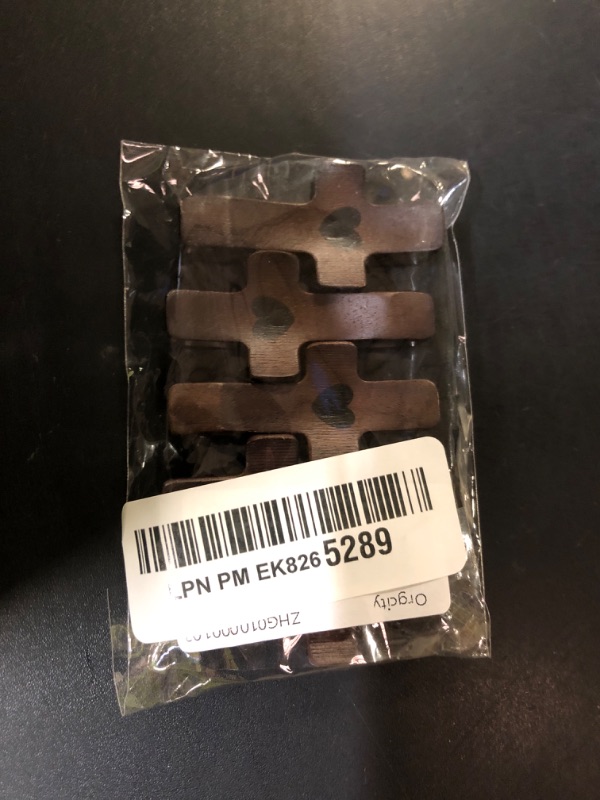 Photo 1 of Orgcity Wooden Cross Fidget, Cross My Heart, Encouragement Gift, Black Walnut Comfort For Handheld, Relieve Anxiety For Youself, Family & Friends, Christian Easter Gifts For Children Men Women