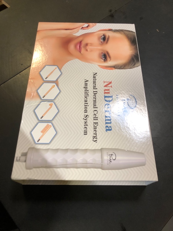 Photo 1 of Pure Daily Care NuDerma Handheld Skin Therapy Wand Machine w/Neon – Anti-Aging - Skin Tightening - Wrinkle Reducing - Dark Circles – Clarifying - Hair & Scalp Stimulator