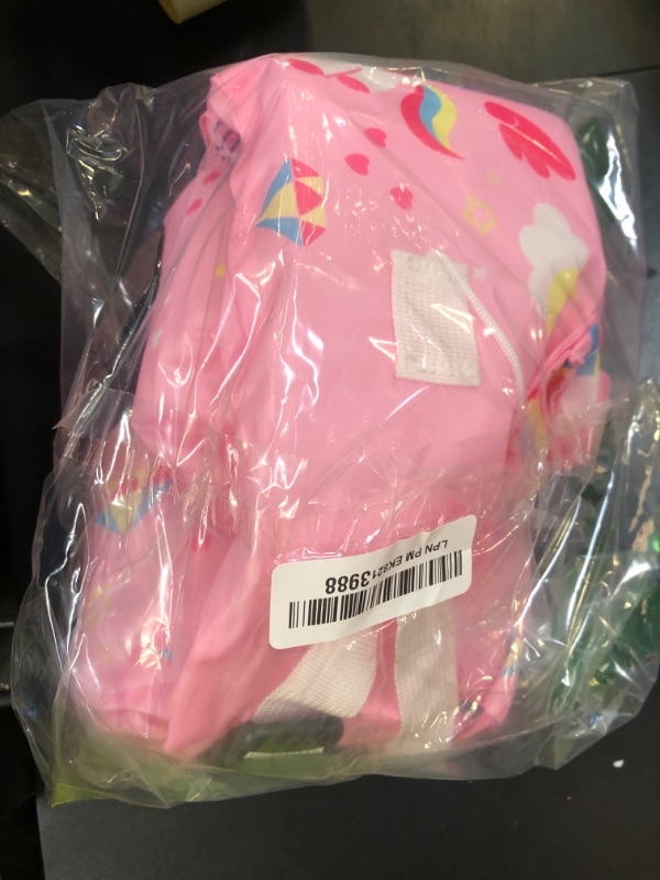 Photo 1 of HeySplash Swim Vest for Kids, Toddler Pool Floaties Fit 22-44 Lbs, Swimming Vest with Adjustable Strap, Swim Jacket Water Wings Arm Floats, Puddle Sea Beach Boat Jumper Boy Girl Age 1-6, Pink Unicorn