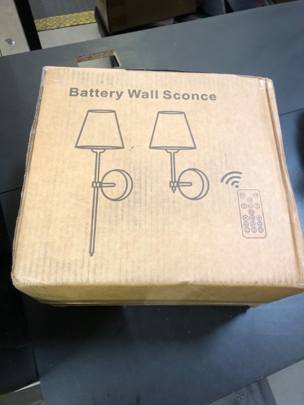 Photo 1 of Adetu Battery Operated Wall Sconce Set of 2, 5CCT Gold Rechargeable Wall Lights with Remote, 10 RGB Colors Dimmable Wireless Battery Powered Wall Sconce Wall Lamp for Bedroom Living Room Wall Decor