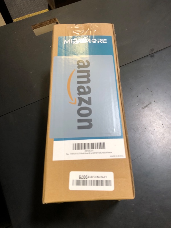 Photo 1 of MewMore FHW10 Whole House Water Filter Housing, Fit 10"x2.5" Sediment etc Filters for Well and City Water, Pre-Filtration System for Home, 3/4" NPT Port, Pressure Release