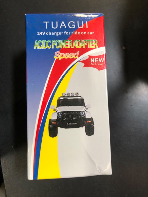Photo 1 of 24V Battery Charger for Ride on Toys,24V Charger for Ride on Car Best Choice Products SUV Powered Accessories,24 Volt Kids Battery Charger with Charging Indicator Light for Baby Carriage Ride Toy