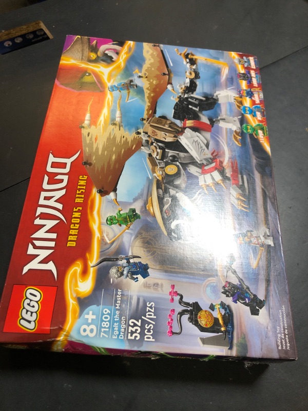 Photo 1 of LEGO NINJAGO Egalt The Master Dragon Action Figure, Hero Toy Battle Set with 5 Ninja Minifigures for Group or Independent Play, Dragon Toy Gift Idea for Boys and Girls Ages 8 and Up, 71809