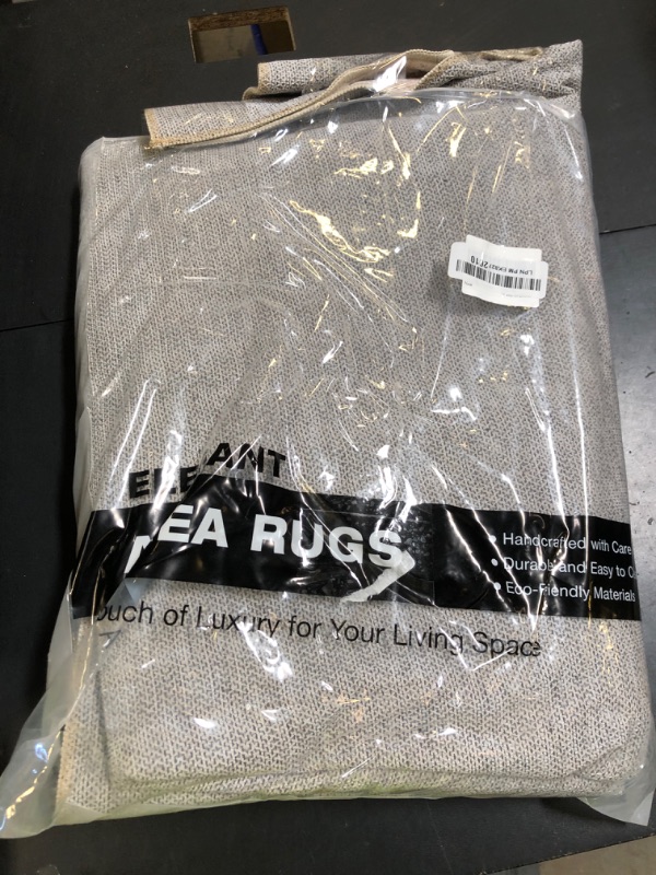 Photo 1 of UERMEI 4x6 Area Rug Living Room Rugs - Washable Neutral Modern Abstract Soft Thin Rug Indoor Floor No Slip Rug Carpet for Bedroom Under Dining Table Home Office Decor - Golden Grey