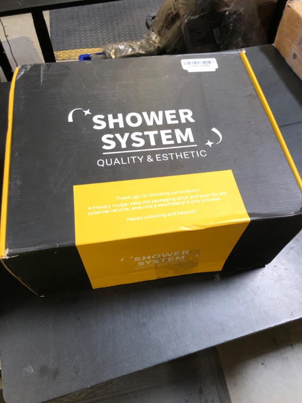 Photo 1 of DASAN Tub Shower Faucets Sets Complete Brushed Nickel Bathtub Shower System with Tub Spout, Bathtub Faucet Set Tub and Shower Faucet Combo Trim Kit with Rough-in Valve, DA-SS03BN-S10W