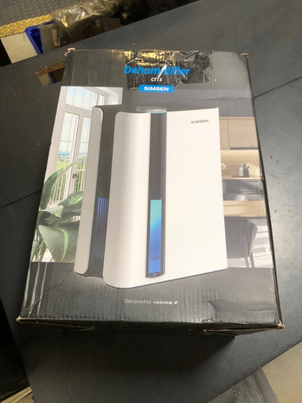 Photo 1 of SIMSEN 95oz Dehumidifiers for Home, 800 sq ft Dehumidifier Reusable Filter, Small Dehumidifier with Drain Hose, Dehumidifiers for Bedroom Bathroom Basements Closet RV
