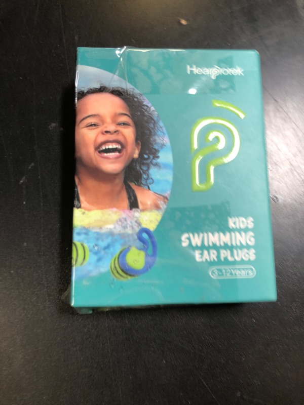 Photo 1 of Hearprotek Swimming Ear Plugs for Kids, 2 Pairs Reusable Silicone Waterproof earplugs for Small Ear canals Toddlers?Child Ear Protection for Swim Ear,Shower,Bath,Pool and Water Sports (3-12yrs) Purple