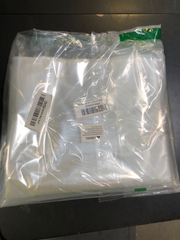 Photo 1 of 18 Pcs 18"X30" Cellophane Bags for Gift Baskets Wrapping Plastic, Gift Basket Wrap, Large Clear Cellophane Wrap for Birthday, Weddings, Bridal Baby Showers, Gift Giving(Ribbon Not Included)