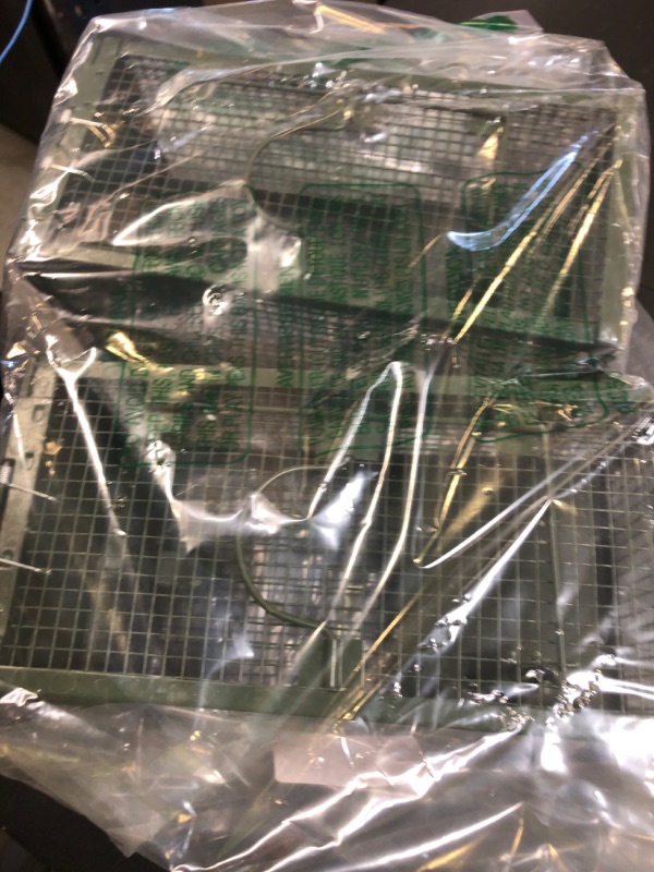 Photo 1 of 2 PCS Humane Mouse Rat Traps, Mice Chipmunk Squirrel Traps, and Other Live Animal Cage Catch and Release for Indoor and Outdoor-Green