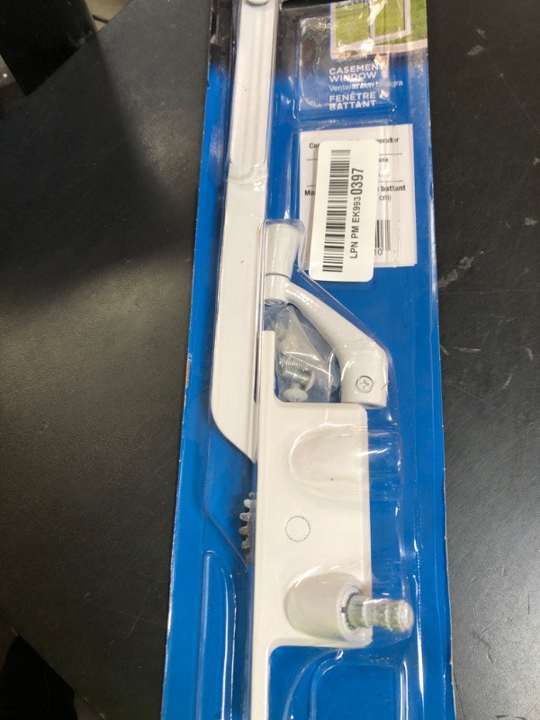 Photo 1 of Prime-Line H 3710 9 In. Diecast, Casement Operator, Left Hand, Square Type (Single Pack)