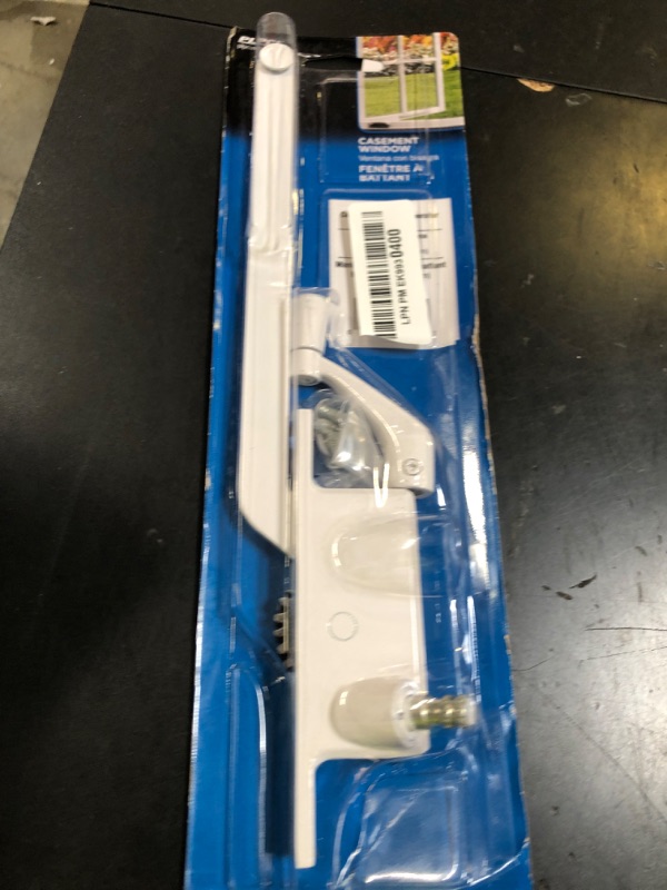 Photo 1 of Prime-Line H 3710 9 In. Diecast, Casement Operator, Left Hand, Square Type (Single Pack)