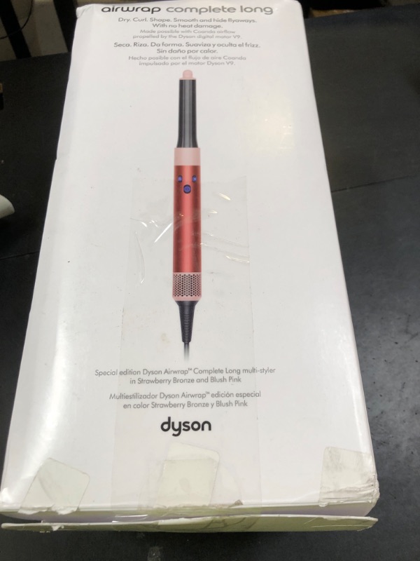 Photo 1 of Special Edition Dyson Airwrap™ Complete Long Multi-Styler in Strawberry Bronze and Blush Pink with Detangling Comb