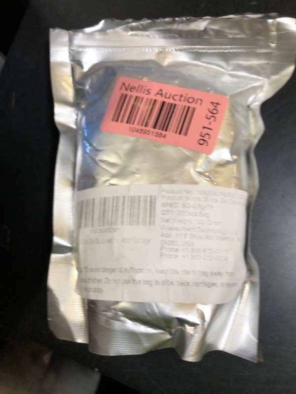 Photo 1 of Wisesorb Silica Gel Packets, 0.5 Gram 200 Silica Packets, Food Grade Dessicant, Dessicant Packs, Silica Gel for Food, Moisture Packets for Food Storage
